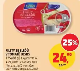 Penny Market Filety ze sleďů v tomatĕ losos nabídka