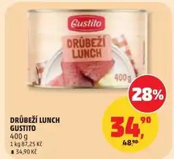 Penny Market Drůbeží lunch gustito nabídka