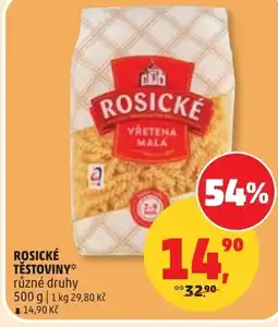 Penny Market Rosické těstoviny nabídka