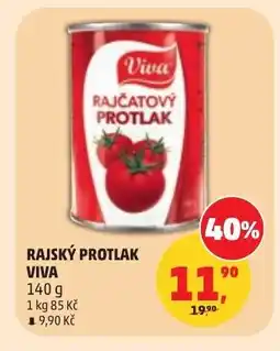 Penny Market Rajčatový protlak viva nabídka