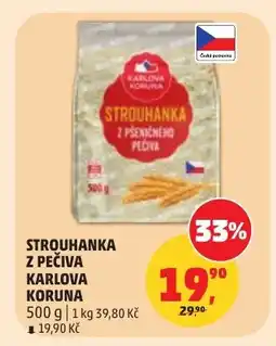 Penny Market Strouhanka z peciva karlova koruna nabídka