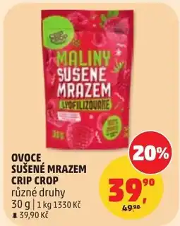Penny Market Ovoce sušené mrazem crip crop nabídka