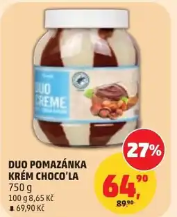 Penny Market Duo pomazánka krém choco'la nabídka