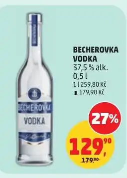 Penny Market Becherovka vodka nabídka