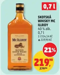 Penny Market Skotská whisky MC illroy nabídka