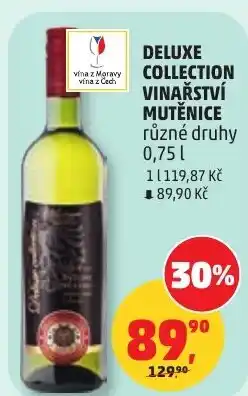 Penny Market Deluxe collection vinařství mutěnice nabídka