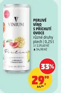 Penny Market Perlivé víno s příchutí ovoce nabídka