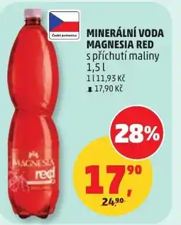 Penny Market Minerální voda magnesia red nabídka