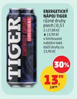 Penny Market Energetický nápoj tiger nabídka