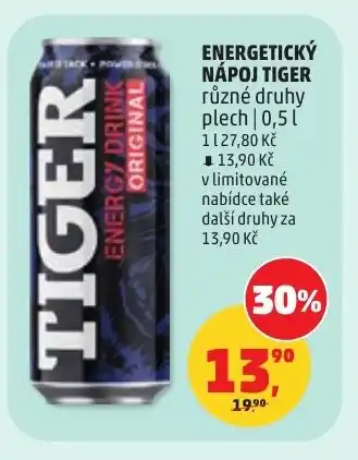 Penny Market Energetický nápoj tiger nabídka