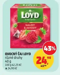 Penny Market Ovocný čaj loyd nabídka