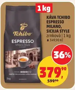 Penny Market Káva tchibo espresso milano, sicilia style nabídka