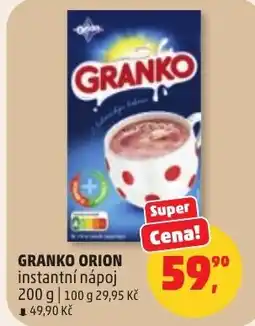 Penny Market Granko orion instantní nápoj nabídka