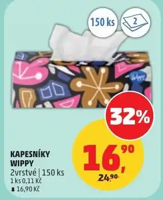 Penny Market Kapesníky wippy 2vrstvé nabídka