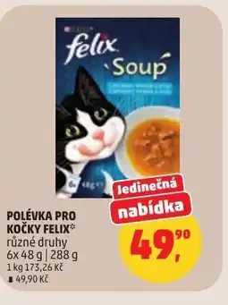 Penny Market Polévka pro kočky felix nabídka