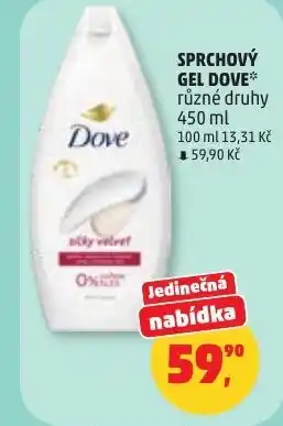 Penny Market Sprchový gel dove nabídka