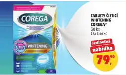 Penny Market Tablety čisticí whitening corega nabídka