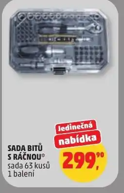 Penny Market Sada bitů s ráčnou nabídka