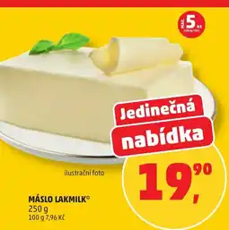 Penny Market Máslo lakmilk nabídka