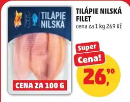 Penny Market Tilápie nilská filet nabídka