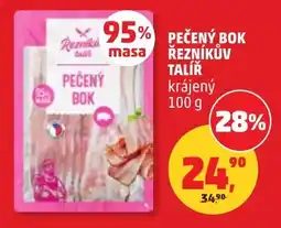 Penny Market Pečený bok řezníkův talíř krájený nabídka