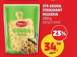 Penny Market Sýr gouda strouhaný milkeria nabídka