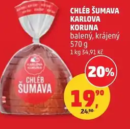 Penny Market Chléb šumava karlova koruna nabídka