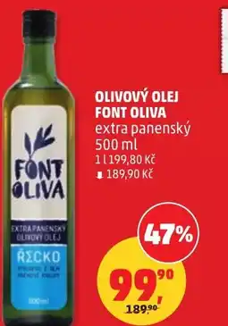 Penny Market Olivový olej font oliva nabídka