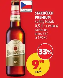 Penny Market Staročech premium světlý ležák nabídka