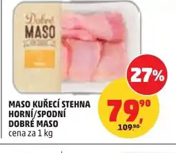Penny Market Maso kuřecí stehna horní/spodní dobré maso nabídka