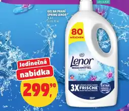 Penny Market Gel na praní spring lenor nabídka