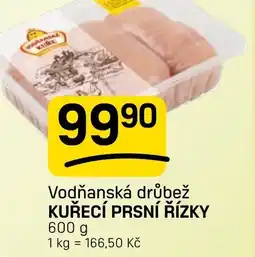 Flop Vodňanská drůbež kuřecí prsní řízky nabídka