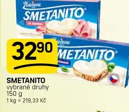 Flop Smetanito nabídka