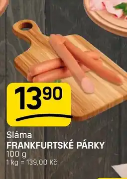 Flop Sláma Frankfurtské párky nabídka