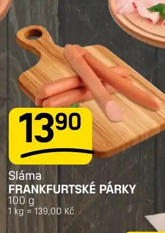 Flop Sláma Frankfurtské párky nabídka