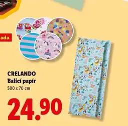 Lidl Crelando BALICÍ PAPÍR nabídka