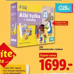 Lidl ALBI Elektronická tužka s 3 knihami nabídka