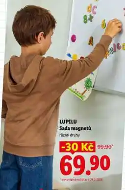 Lidl LUPILU Sada magnetů nabídka