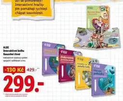 Lidl ALBI Interaktivní kniha kouzelné čtení nabídka