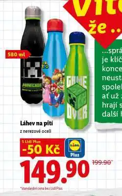Lidl Lahev na pití nabídka
