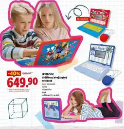 Lidl LEXIBOOK Vzdělávací dvojjazyčný notebook nabídka