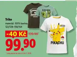 Lidl TRIKO nabídka