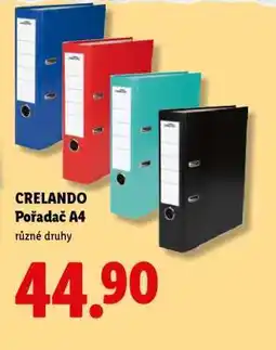 Lidl CRELANDO Pořadač A4 nabídka
