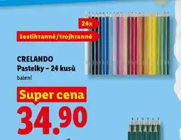 Lidl CRELANDO PASTELKY – 24 KUSŮ nabídka