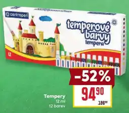 Billa Tempery nabídka