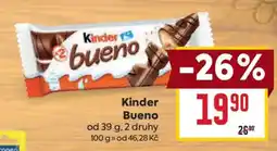 Billa KINDER BUENO nabídka