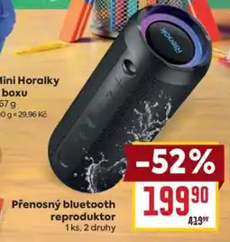 Billa Přenosný Bluetooth reproduktor nabídka
