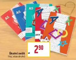 Billa Školní sešit nabídka