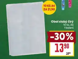 Billa Obal slabý čirý nabídka