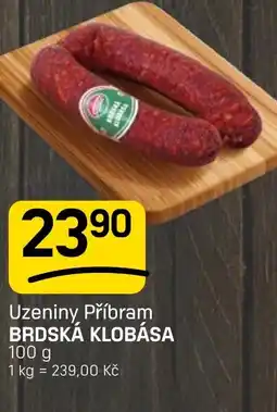 Flop Uzeniny příbram brdská klobása nabídka